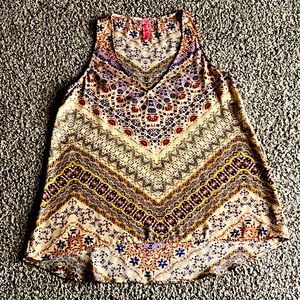 Eight Sixty bright sleeveless top